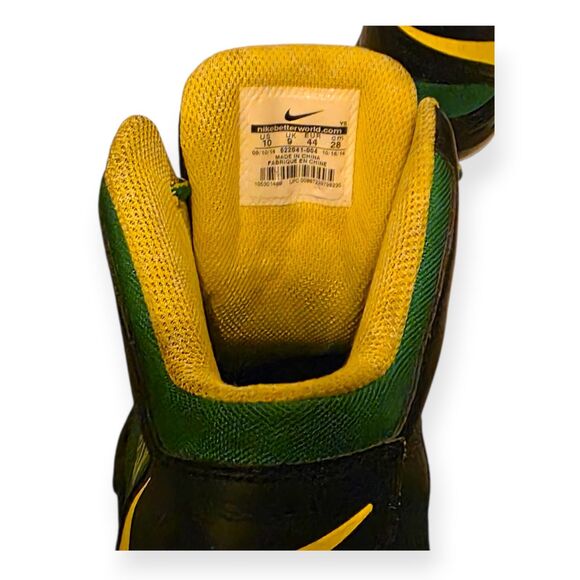 Nike Air Max Actualizer II Basketball Shoes Green Yellow Black Mens Size 10 main image 4